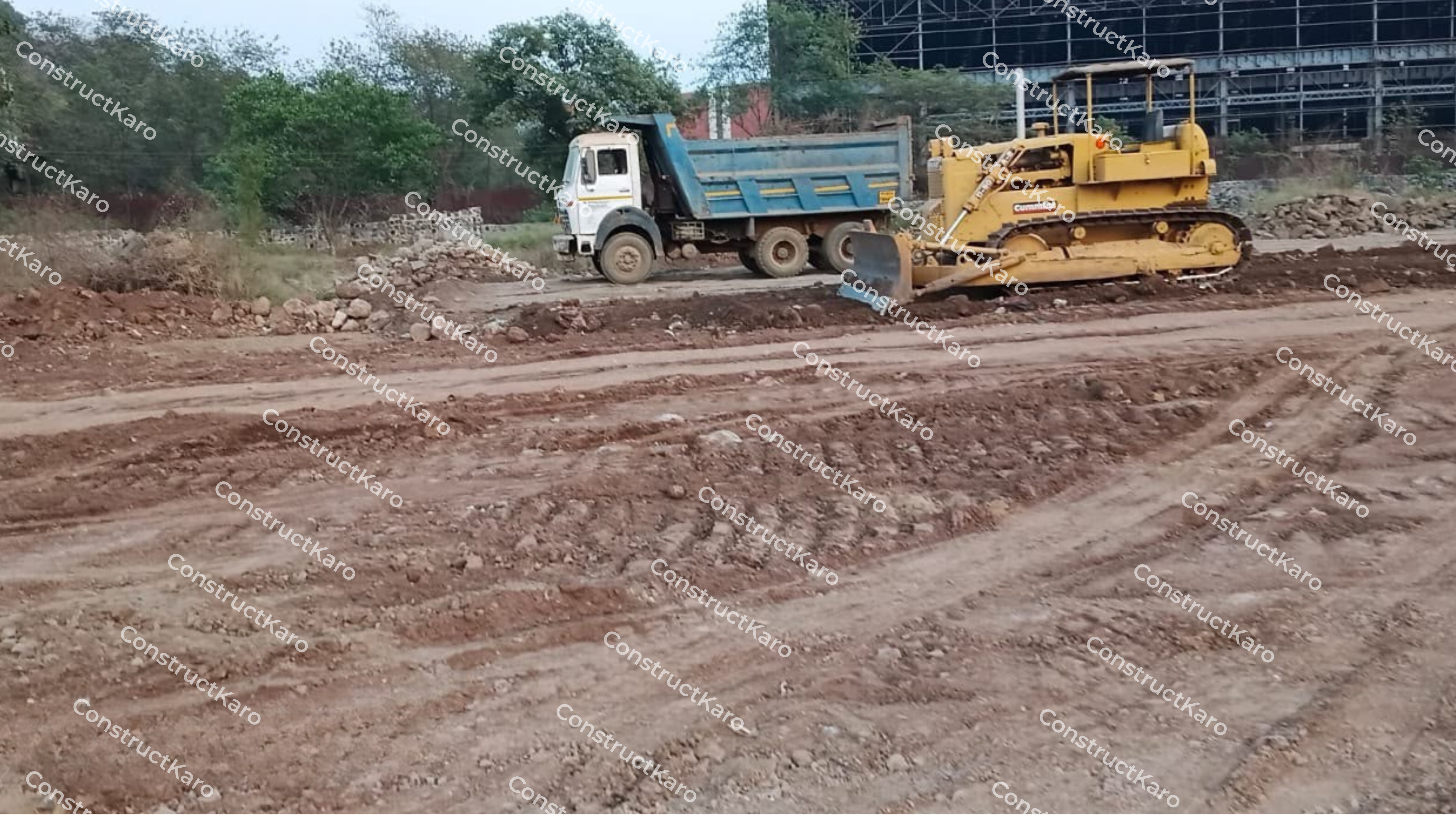 Land Filling Work in Pen